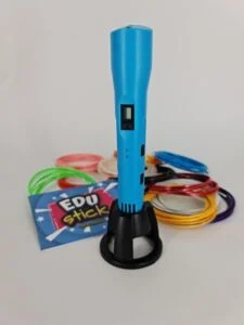 3D Писалка EDUstick с включена батерия и консумативи на снимка