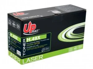 Тонер касета UPRINT Q5949X/EP708 HP/CANON Черен продукт снимка отпред