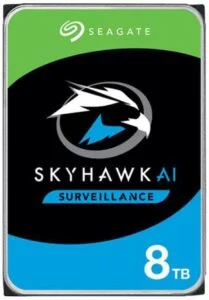 Хард диск SEAGATE SkyHawk AI 8TB 256MB Cache SATA 6.0Gb/s снимка на продукта от преден ъгъл