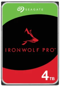 Хард диск SEAGATE IronWolf PRO ST4000NT001 4TB 256MB Cache SATA 6.0Gb/s продуктова снимка