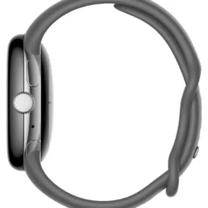 Смарт часовник GOOGLE Pixel Watch 41mm (LTE) Silver/Charcoal показва дисплея AMOLED