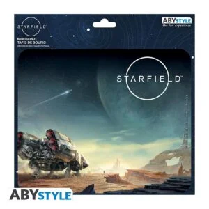 Геймърски пад ABYSTYLE Starfield - Landing детайлна снимка отстрани с показани размери