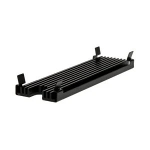 Thermal Grizzly M.2 SSD пасивен охладител в детайли с видим преден капак