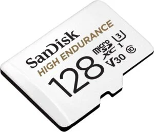 Карта памет SANDISK micro SDXC UHS-I U3 SD Адаптер 128GB основна снимка на продукта