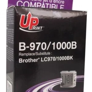 Мастилница UPRINT LC970 LC1000 BROTHER Черен продукт снимка отпред с детайли