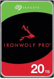 Хард диск SEAGATE IronWolf ST20000NT001 20TB 256MB Cache SATA 6.0Gb/s продуктова снимка отпред