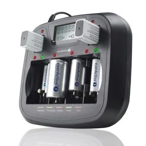 Зарядно у-во Universal Charger NIMH R6 03 14 20 22 с микропроцесор NC900U EVERACTIVE основна продуктова снимка