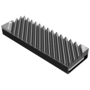 Пасивен охладител Jonsbo M.2 SSD оребрен Сив детайл на оребряването