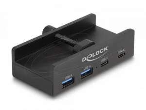 Delock USB Хъб 4 порта 5 Gbps 2 x USB-A 2 x USB-C основна продуктова снимка