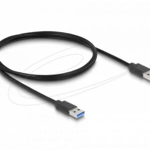USB хъб с USB-A и USB-C портове за връзка с различни устройства