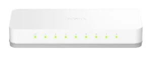 Суич D-Link GO-SW-8E/E 8 портов 10/100 продукт снимка отпред