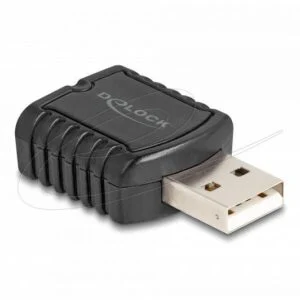 Delock външна звукова карта с USB-A и 3,5 мм жакове детайлна снимка