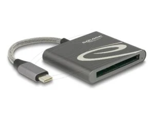 Четец Delock външен Card Reader for CFast 2.0 type I / II USB Type-C продуктова снимка
