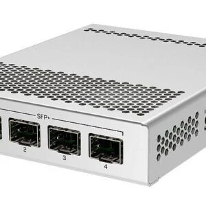 Суич Mikrotik CRS305-1G-4S+IN с 4 SFP+ порта и 1 Gigabit LAN порт