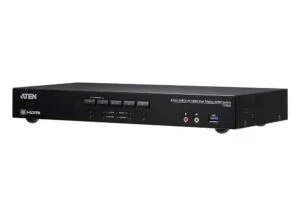 KVM превключвател ATEN CS1844-AT-G с 4 USB 3.0 порта и 2 HDMI изхода основна снимка