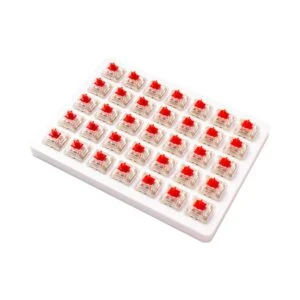 Суичове за механична клавиатура Keychron Cherry MX Red RGB Switch Set 35 броя продуктова снимка