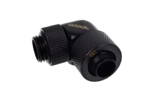 Фитинг Alphacool Eiszapfen Удължител 90° 13/10mm G1/4 Черен мат основно изображение