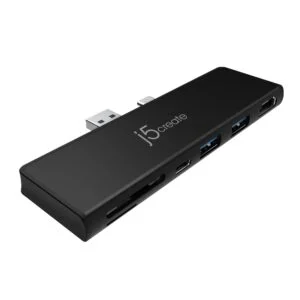 Докинг станция j5create ULTRADRIVEMINIDOCK 7 в 1 основен продукт снимка