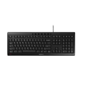 Жична клавиатура CHERRY STREAM с USB кабел и стандартен дизайн на клавишите