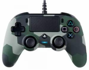 Жичен геймпад Nacon Wired Compact Controller Camo Green основен изглед отпред