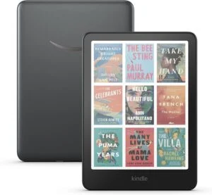 eBook четец Kindle Colorsoft Signature Edition 32GB 2024 Metalilic Black основен изглед отпред