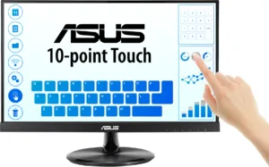 Тъч монитор ASUS VT229H 21.5 инча FHD с IPS панел и тъч екран