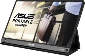 Монитор ASUS ZenScreen Go MB16AHP 15.6 инча преносим модел отпред