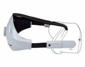 Holding Kit Nacon за VR META QUEST 2 бяла стойка продукт снимка отпред