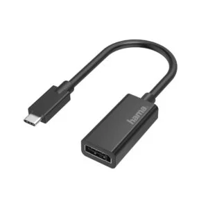 Адаптер HAMA 200314 USB-C мъжко към DisplayPort женско черен продукт снимка