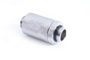 D-Plug Alphacool ES 31.5mm G1/4 AG сребрист фитинг снимка отпред
