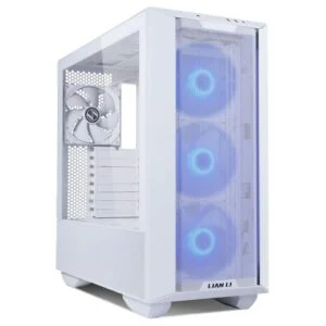 Кутия Lian-Li LANCOOL III RGB Mid-Tower Tempered Glass Бяла основно изображение