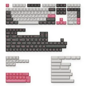 Капачки за механична клавиатура Keychron Cherry Profile Double Shot PBT Full Set 219 Keycaps Dolch Pink основна снимка на продукта