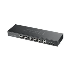 Суич ZYXEL GS1920-24V2 24 портов Gigabit Smart-Managed изглед отпред