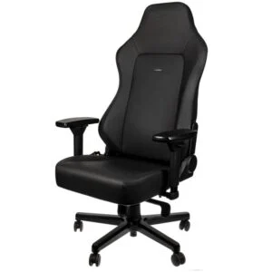 Геймърски стол noblechairs HERO Black Edition показва регулируема облегалка
