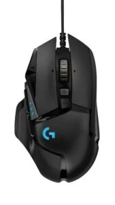 Геймърска мишка Logitech G502 HERO Proteus Spectrum RGB основна снимка от преден изглед