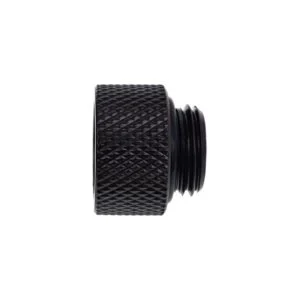 Удължител Alphacool Eiszapfen G1/4 с вид на резбите и черен матов корпус