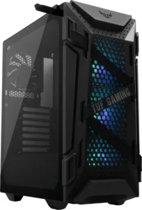 Кутия ASUS TUF Gaming GT301 Mid-Tower Aura Sync ARGB Черна основна снимка