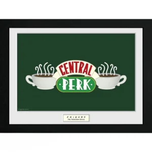 GBEYE FRIENDS - Framed print Central Perk 30x40 продуктова снимка с рамка и детайли