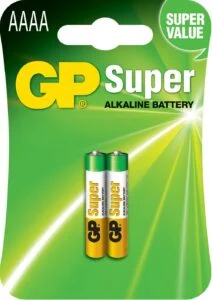 Алкална батерия GP 1.5V AAAA LR61- 2бр. в опаковка GP продукт снимка