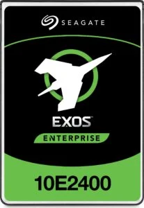 Хард диск Seagate Exos 10E2400 1.8TB 256MB Cache SAS 12Gb/s продуктова снимка с видим дизайн и размер