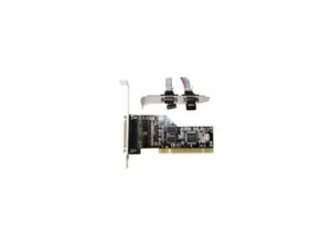 Контролер ESTILLO PCI 2S serial port + 1paralel снимка на продукта с видими портове и чипсет