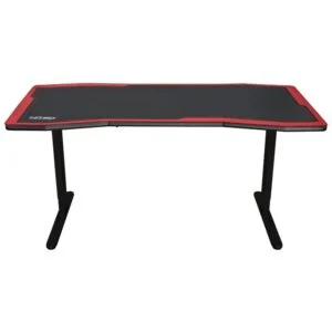 Геймърско бюро Nitro Concepts D16M Carbon Red основна снимка с вид отпред