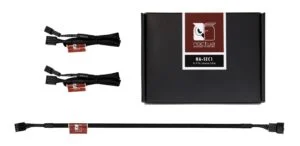 Удължителен кабел за вентилатор Noctua NA-SEC1 комплект с три кабела 30 см за вентилатори 4-pin PWM