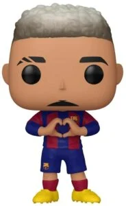 Фигурка Funko Pop! Football Barcelona Raphinha #62 снимка на продукта в многоцветен дизайн