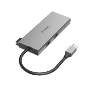 6-портов хъб USB-C 2 x USB-A HDMI SD microSD основна снимка на продукта