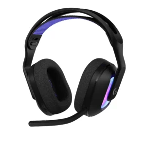 Геймърски слушалки Logitech G522 Lightspeed Wireless RGB Черни основна снимка с вид отпред