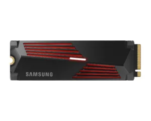 SSD SAMSUNG 990 PRO с Heatsink 4TB MZ-V9P4T0CW продуктна снимка отпред
