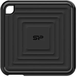 Външен SSD Silicon Power PC60 512GB основна продуктова снимка с видим дизайн