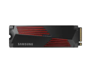 SSD SAMSUNG 990 PRO с Heatsink 2TB MZ-V9P2T0CW продуктна снимка отпред