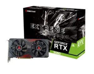 Видео карта BIOSTAR GeForce RTX 3060 12GB GDDR6 основна продуктова снимка